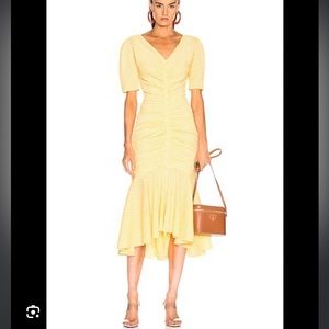 Staud Panier gingham dress